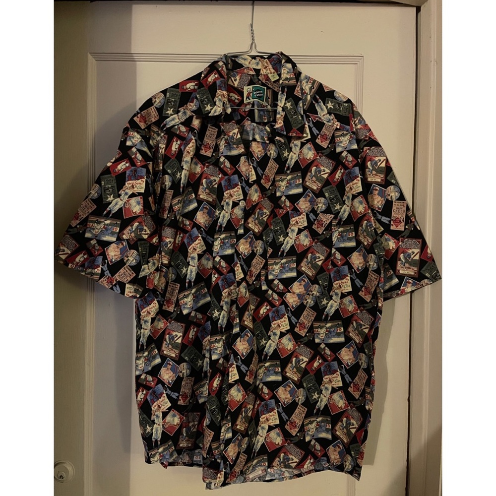 LG Baseball shirt Vintage Johnny Cotton